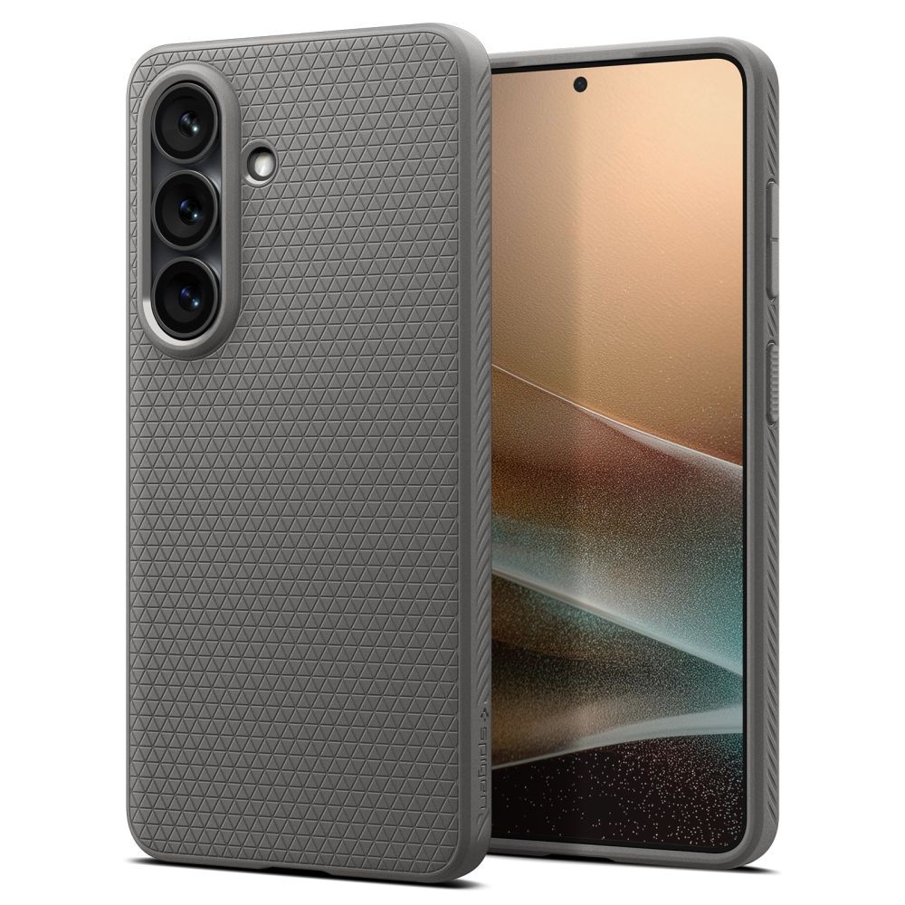 Spigen Liquid Air Suojakuori Samsung Galaxy S26:lle - harmaa