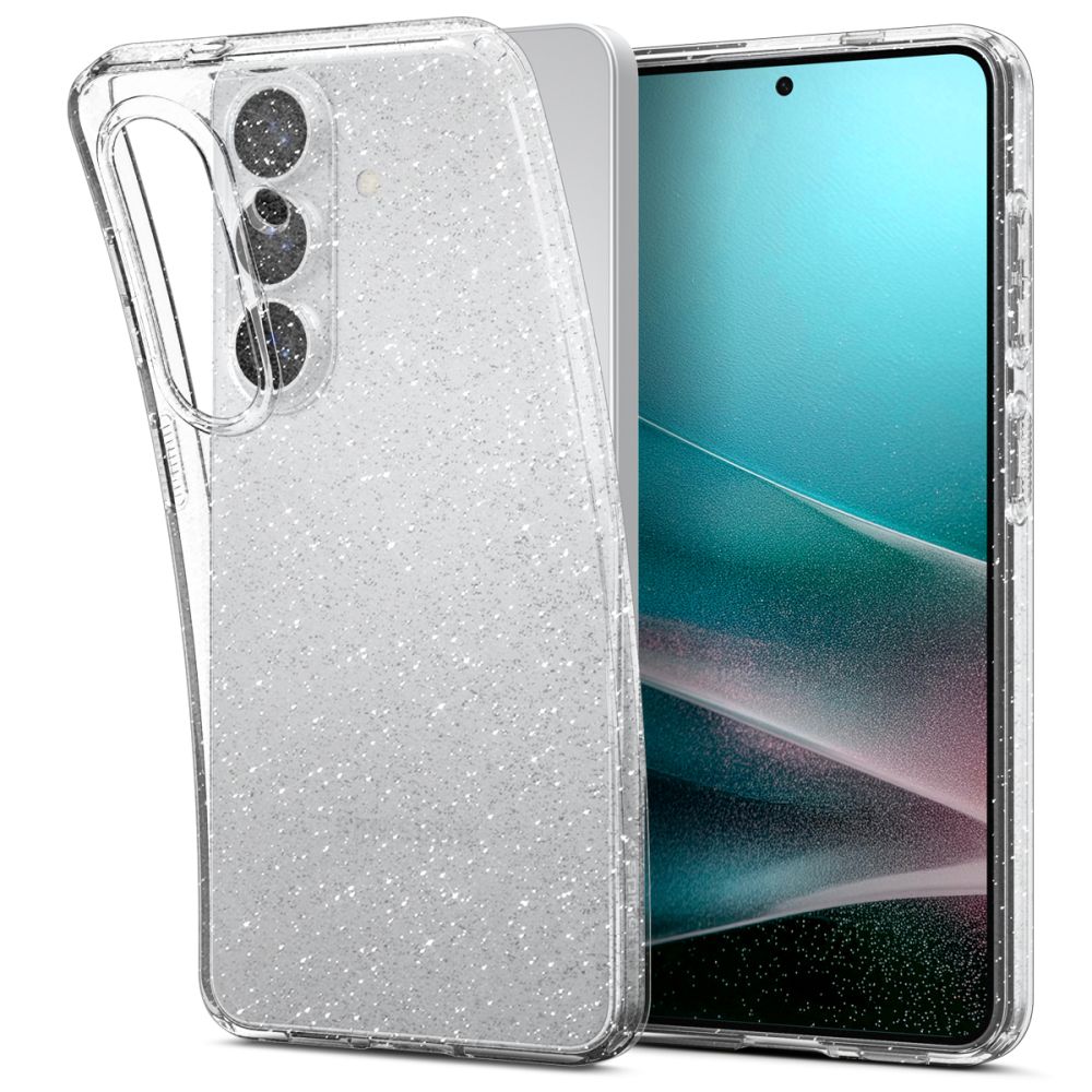 Spigen Liquid Crystal Glitter suojakuori Samsung Galaxy S26:lle glitter kristalli
