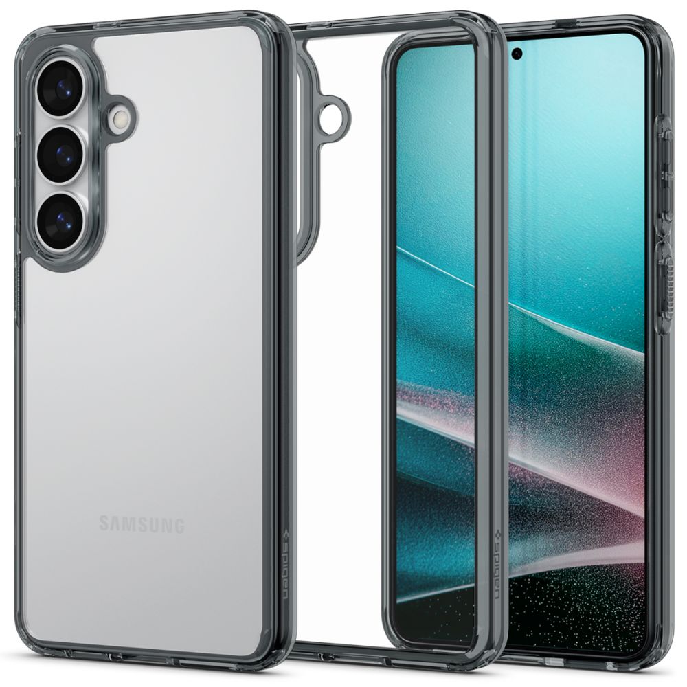 Spigen Ultra Hybrid suojakuori Samsung Galaxy S26:lle puoliläpinäkyvä