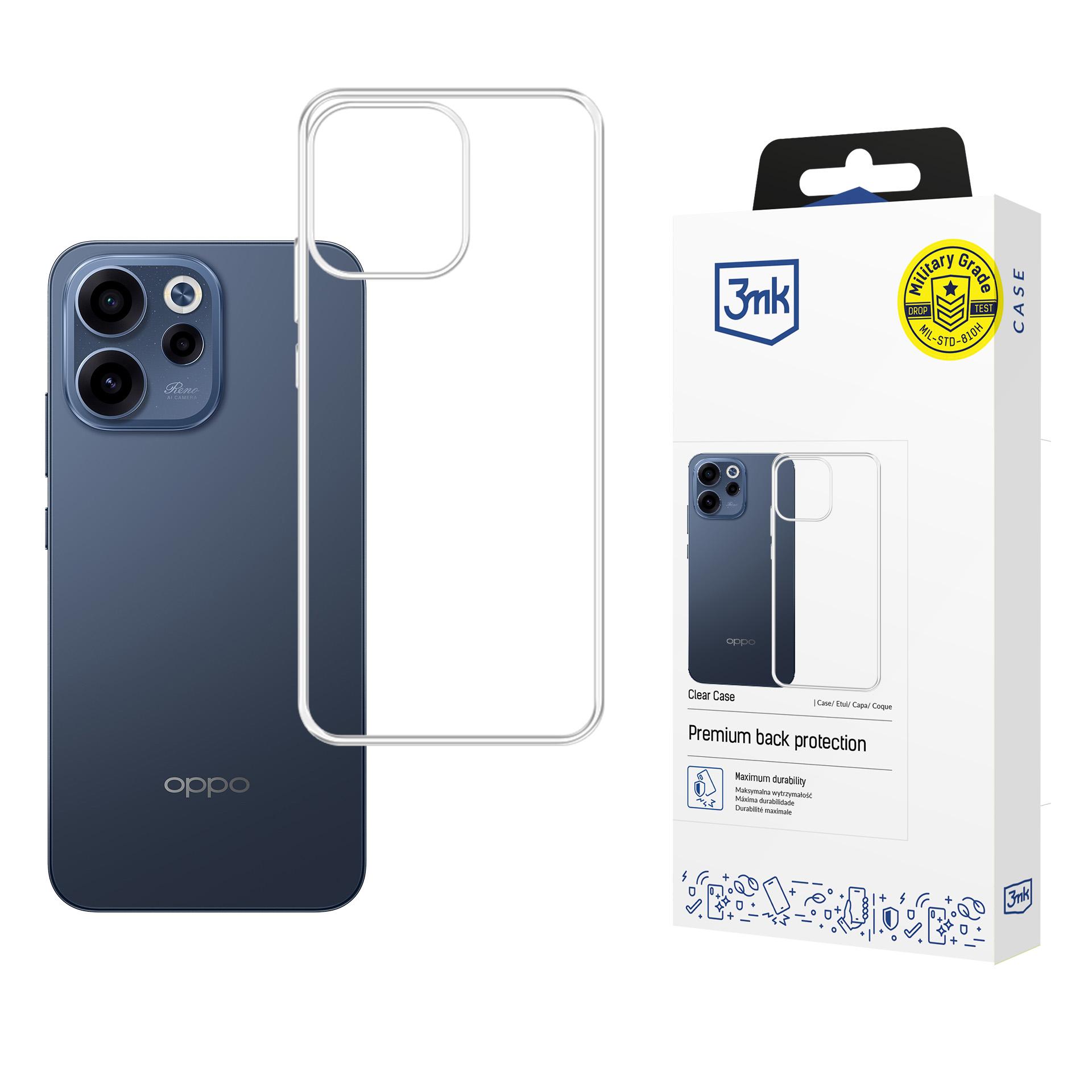 3mk Clear Case for Oppo Reno 15 F 5G / Reno 15 FS 5G (CPH2801) - transparent