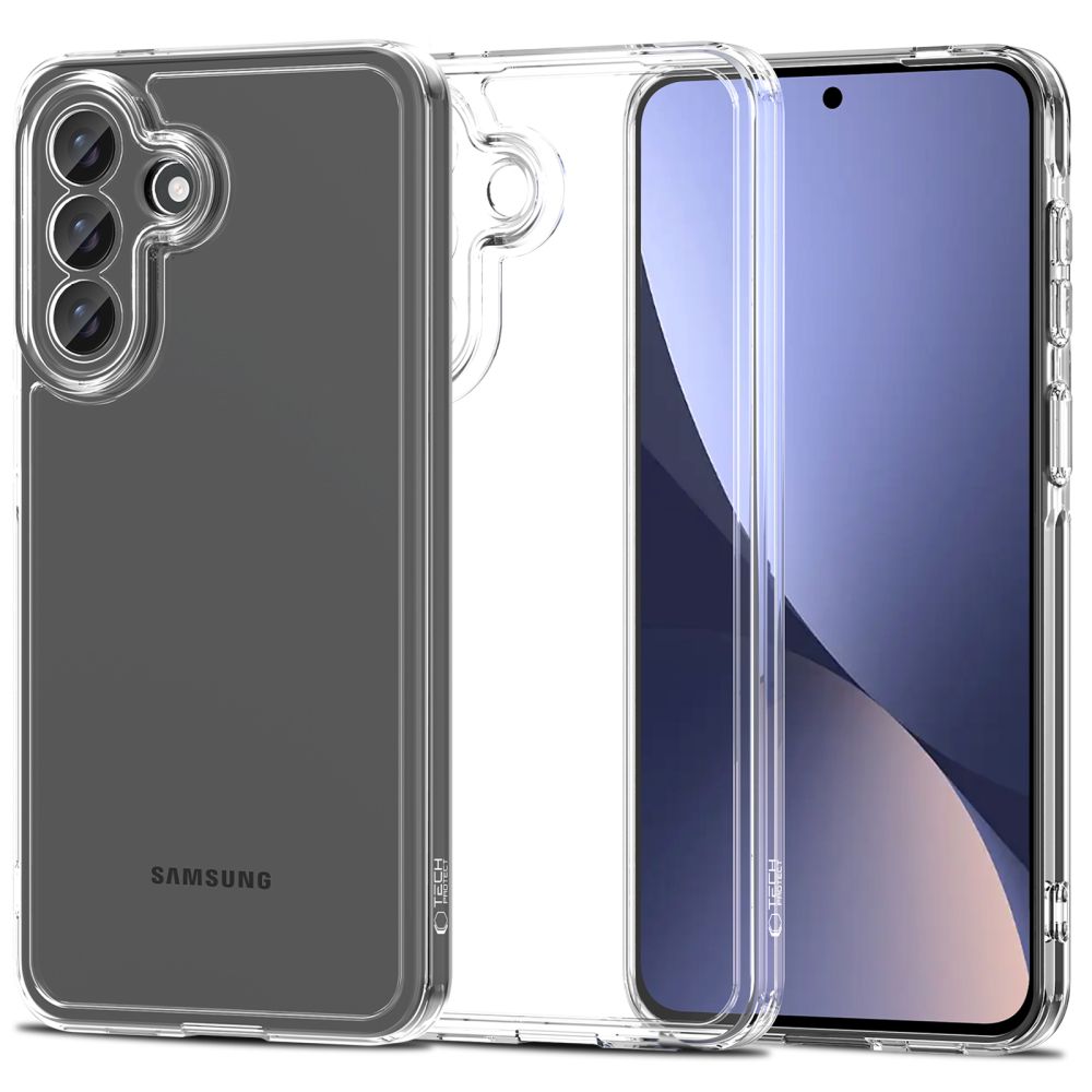 Tech-Protect FlexAir Hybrid suojakuori Samsung Galaxy A57 5G - läpinäkyvä