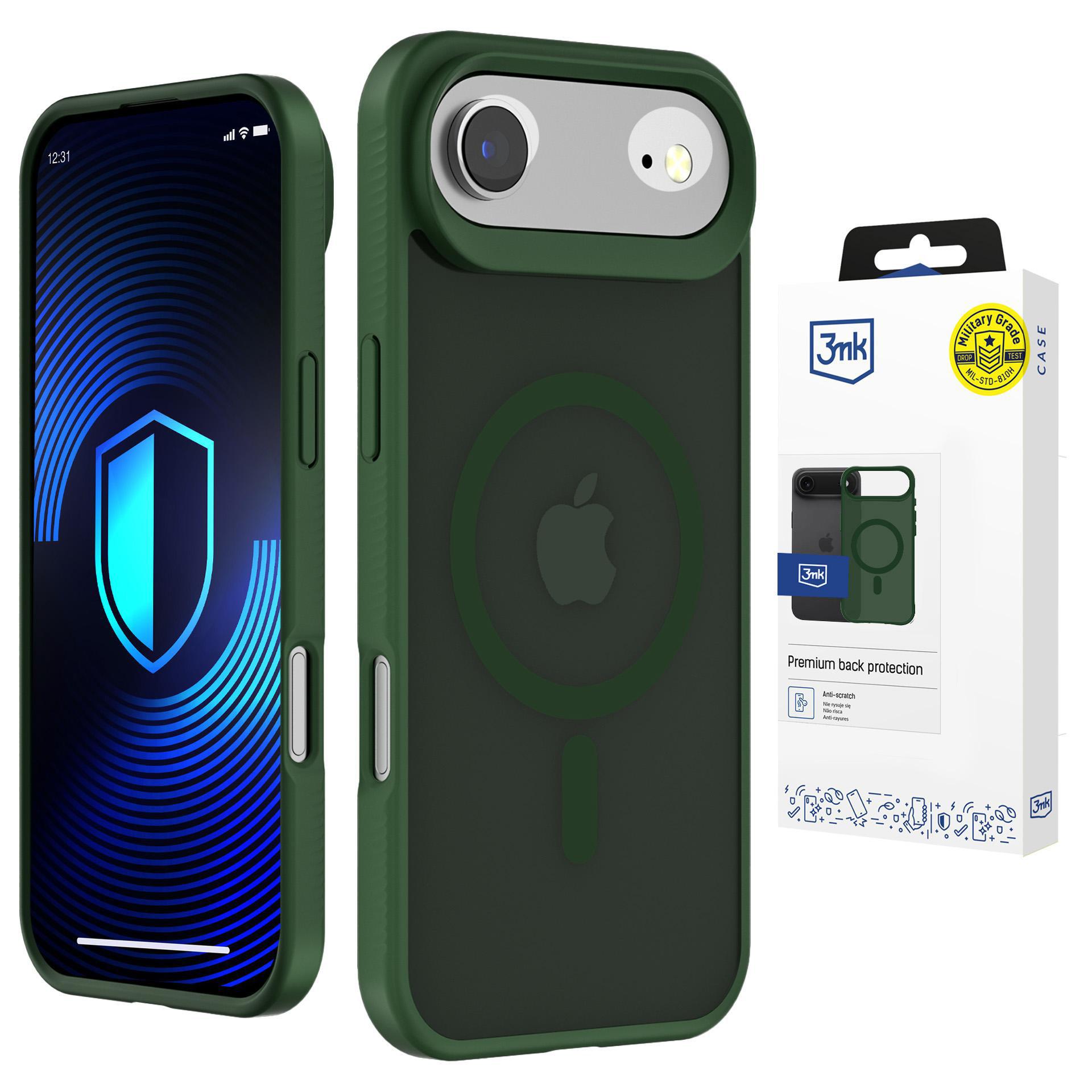 3mk Smoke MagCase for iPhone Air - Green