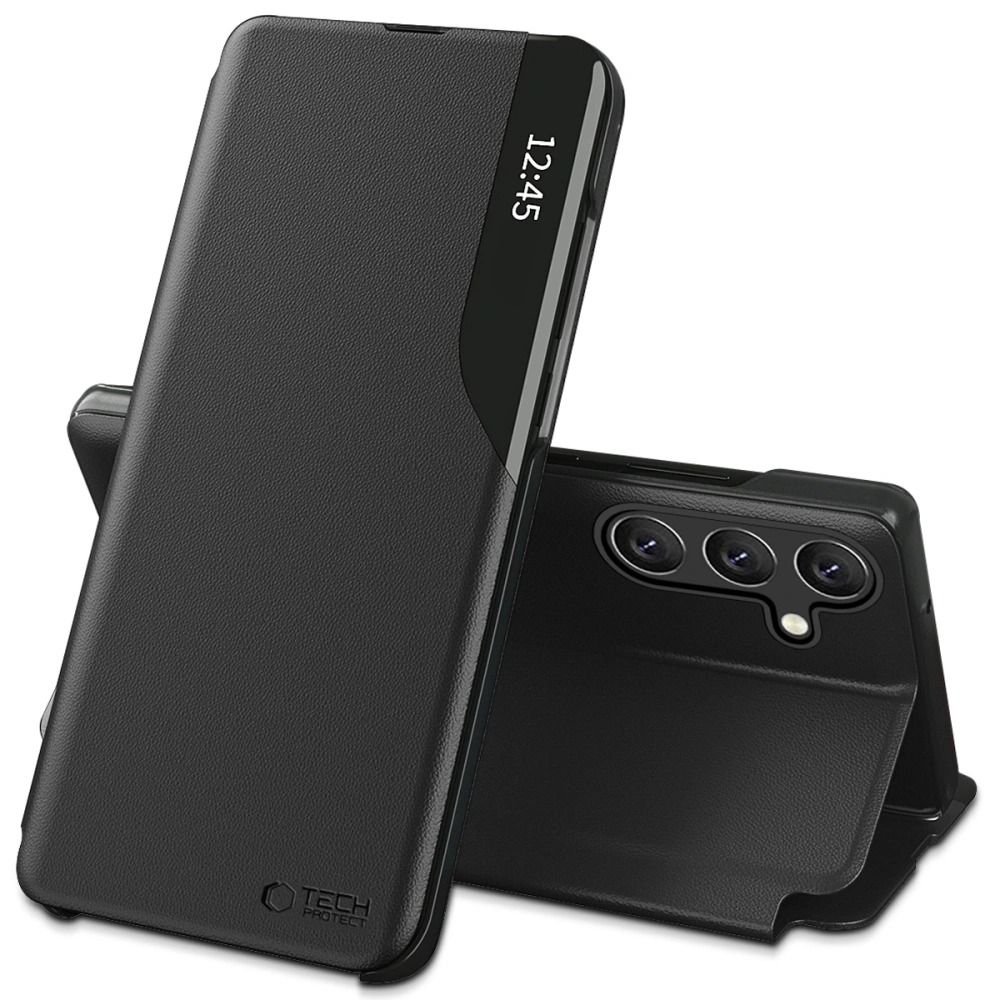 Tech-Protect Smart View Case Samsung Galaxy A37 5G - musta