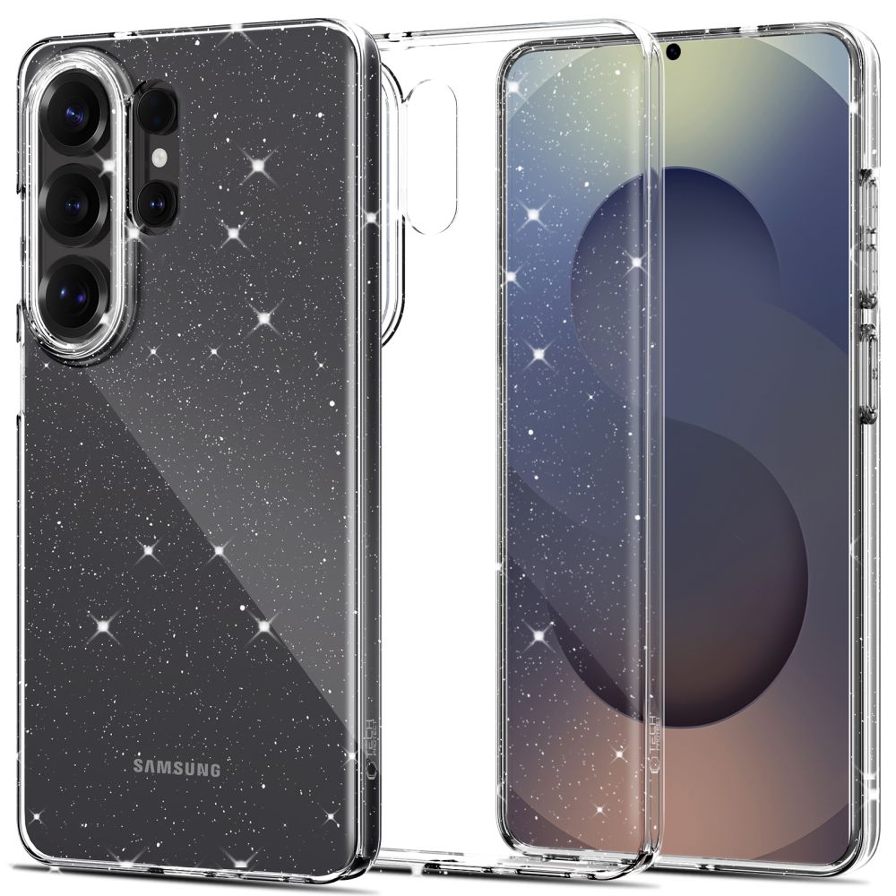 Tech-Protect FlexAir suojakuori Samsung Galaxy S26 Ultra:lle kirkas ja glitter