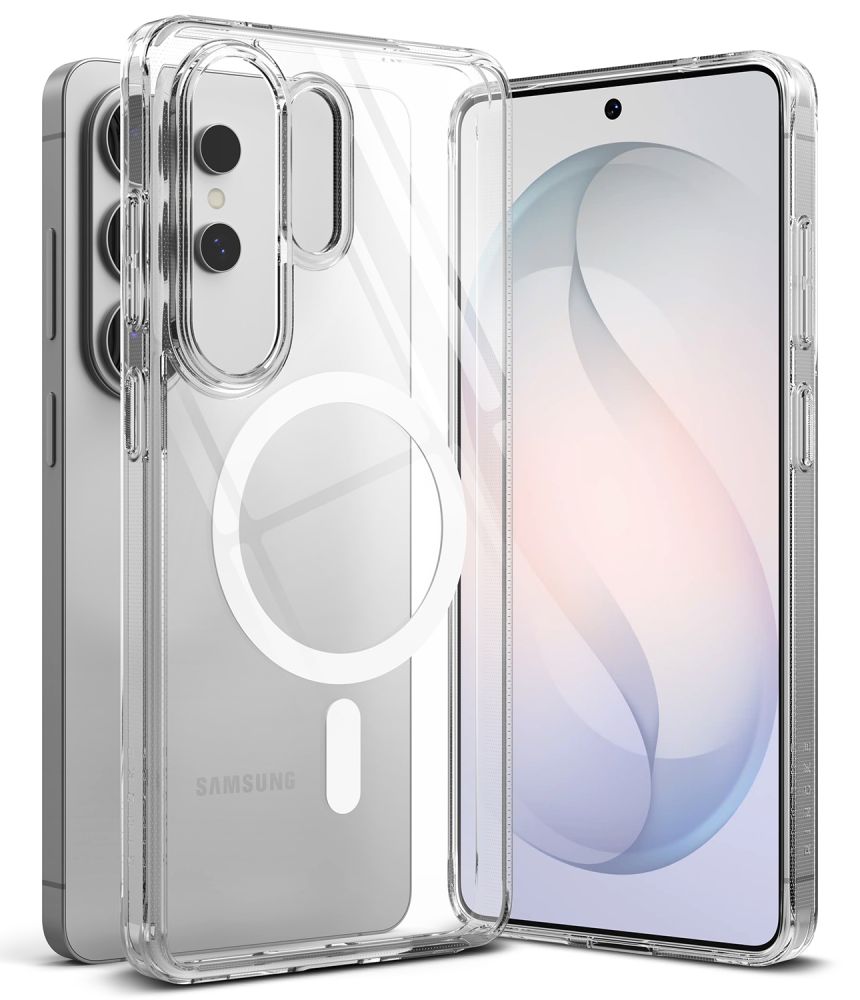 Ringke Fusion Magnetic MagSafe Suojakuori Samsung Galaxy S26 Ultralle - Läpinäkyvä