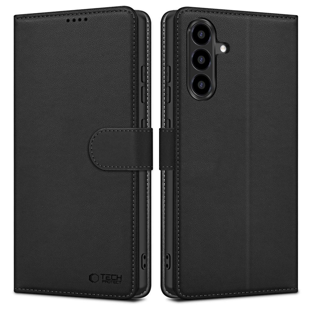 Tech-Protect Wallet Suojakuori Samsung Galaxy A57 5G:lle - musta