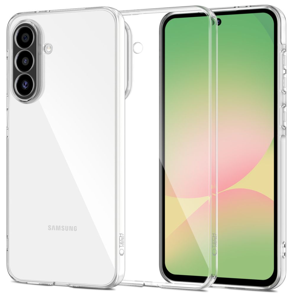 Tech-Protect FlexAir suojakuori Samsung Galaxy A57 5G:lle - läpinäkyvä