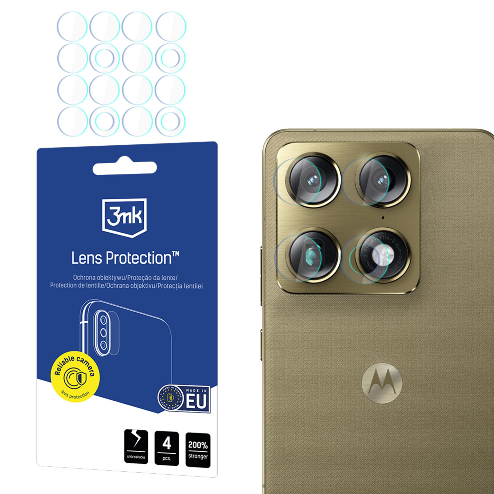 3mk Lens Protection -kameran linssin hybridilasi Motorola Signature -puhelimelle