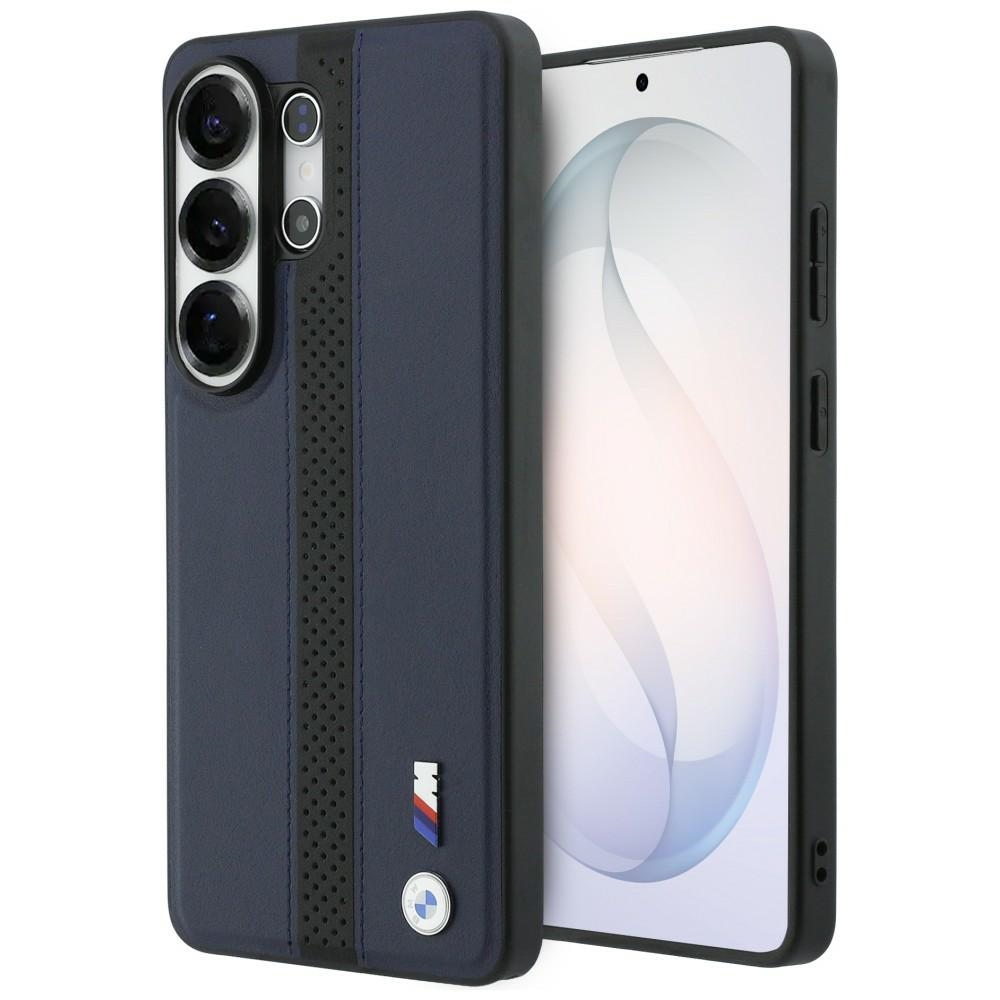 BMW Perforated Stripe Logo MagSafe Suojakuori Samsung Galaxy S26 Ultralle - laivastonsininen
