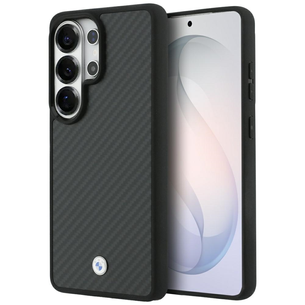 BMW Sign Magnetic Carbon Fiber MagSafe suojakuori Samsung Galaxy S26 Ultra:lle musta