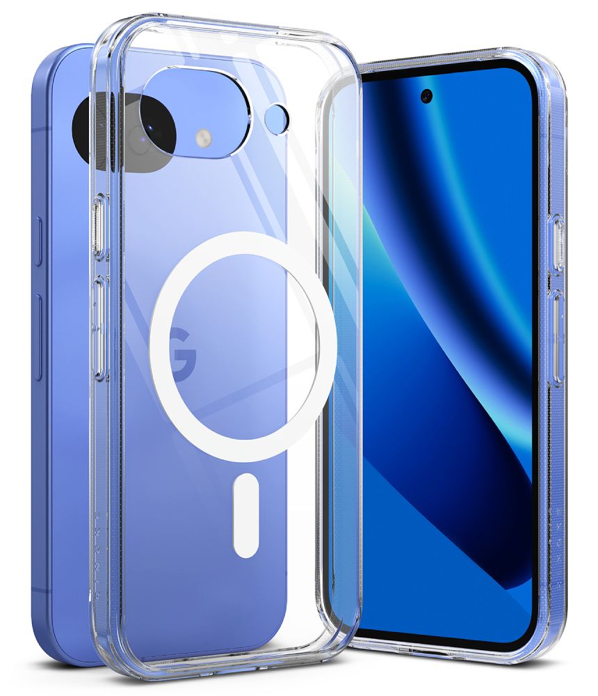 Ringke Fusion Magneettinen MagSafe Suojakuori Google Pixel 10A läpinäkyvä