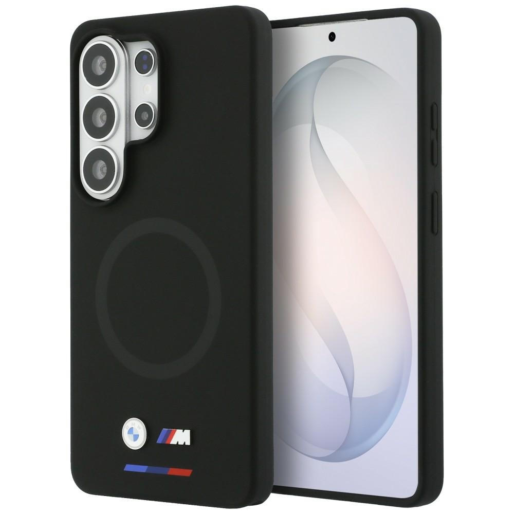 BMW M Silikoninen MagSafe Suojakuori Samsung Galaxy S26 Ultra:lle - musta