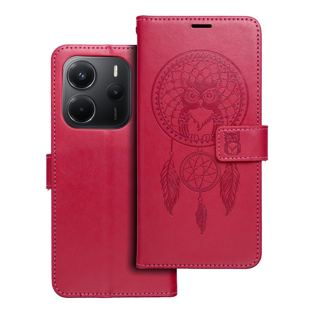 Flip case for Xiaomi Redmi NOTE 14 5G Mezzo Book dreamcatcher magenta