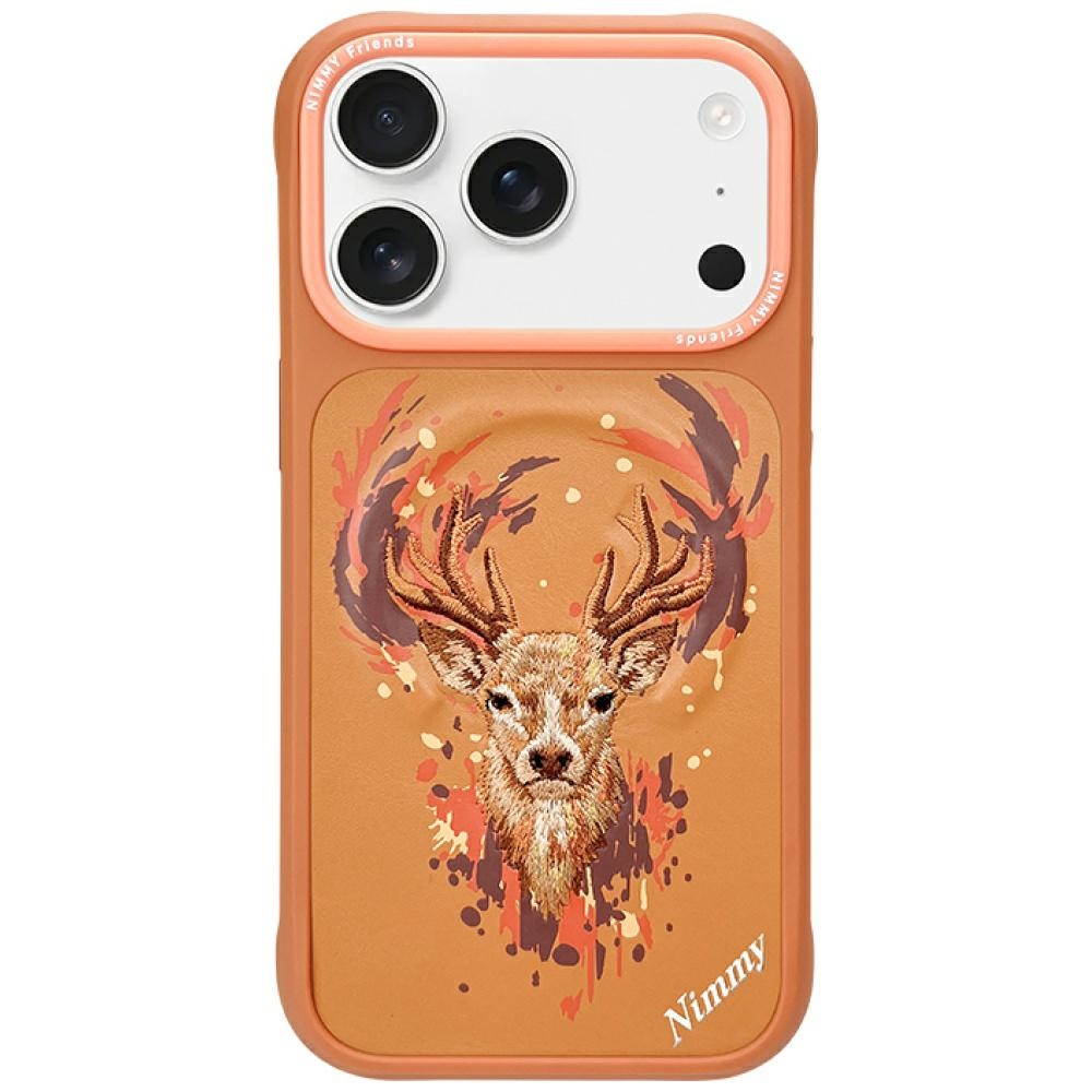 Nimmy Jelen MagSafe Suojakuori iPhone 17 Pro - Oranssi