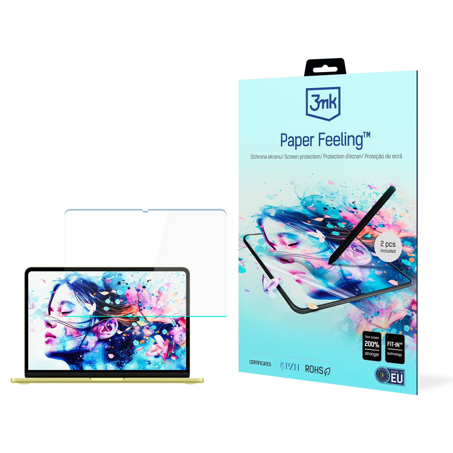 3mk Paper Feeling -suojakalvo MacBook Neo (A18 Pro):lle