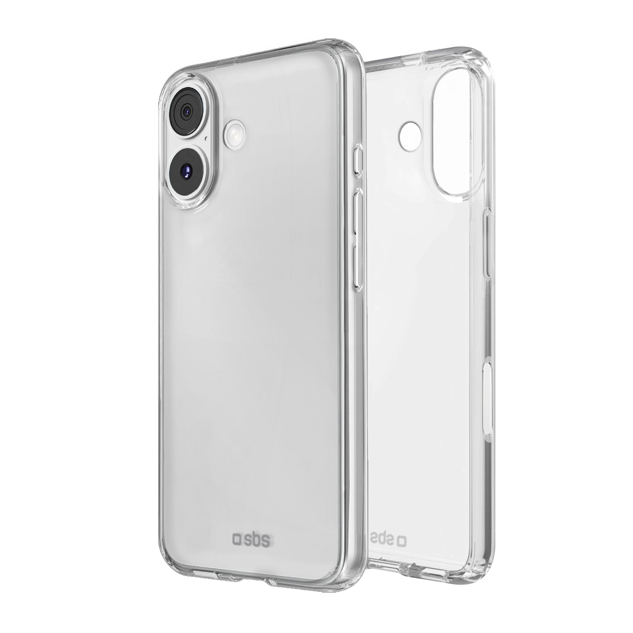 SBS Skinny -suojakuori iPhone 17:lle - läpinäkyvä
