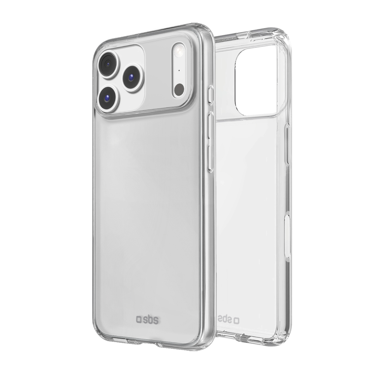 SBS Skinny -suojakuori iPhone 17 Pro Maxille - läpinäkyvä