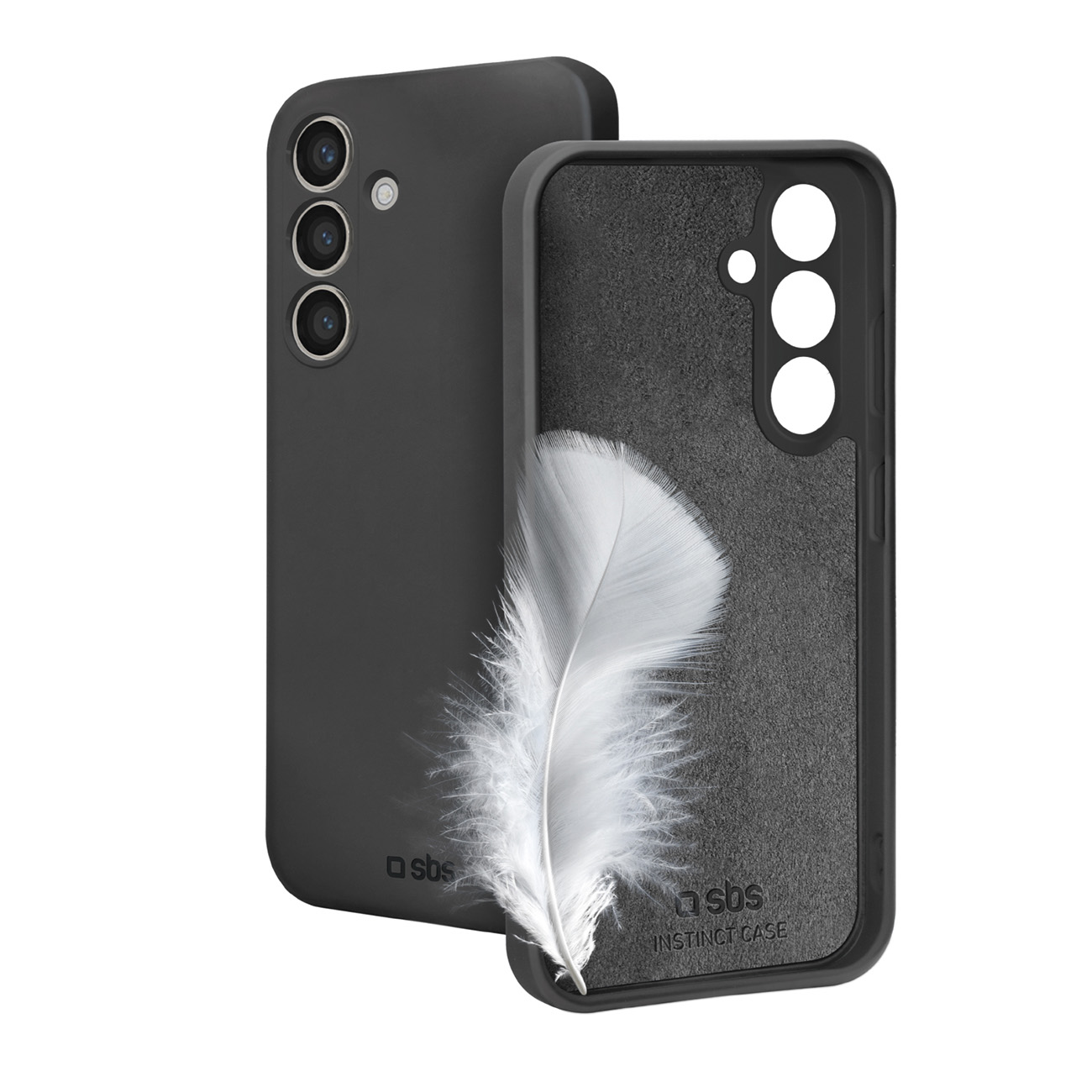 SBS Instinct Case for Samsung Galaxy S25 - Black