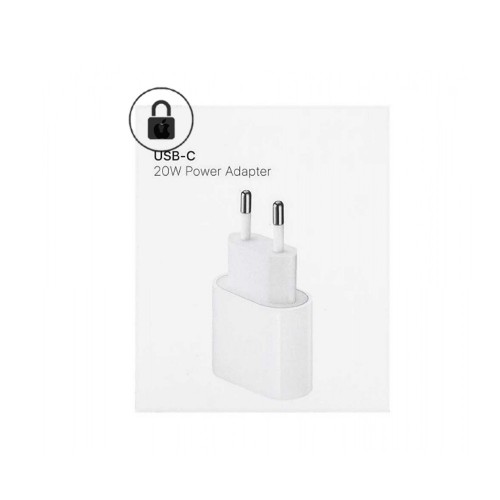 Charger Apple MHJE3ZM/A White original 20W (original package)