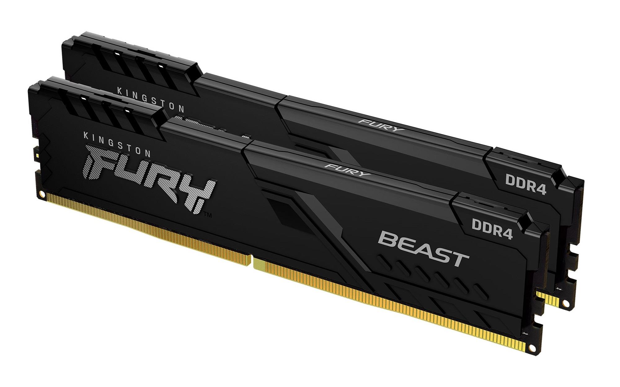 MUISTI DIMM 16GB PC28800 DDR4/KIT2 KF436C17BBK2/16 KINGSTON