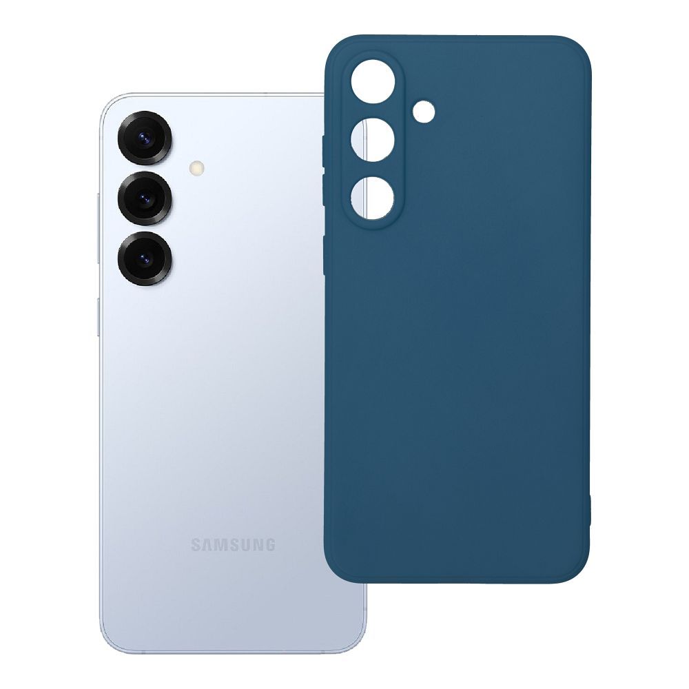 Pehmeä suojakuori Samsung S25 Plus tummansininen