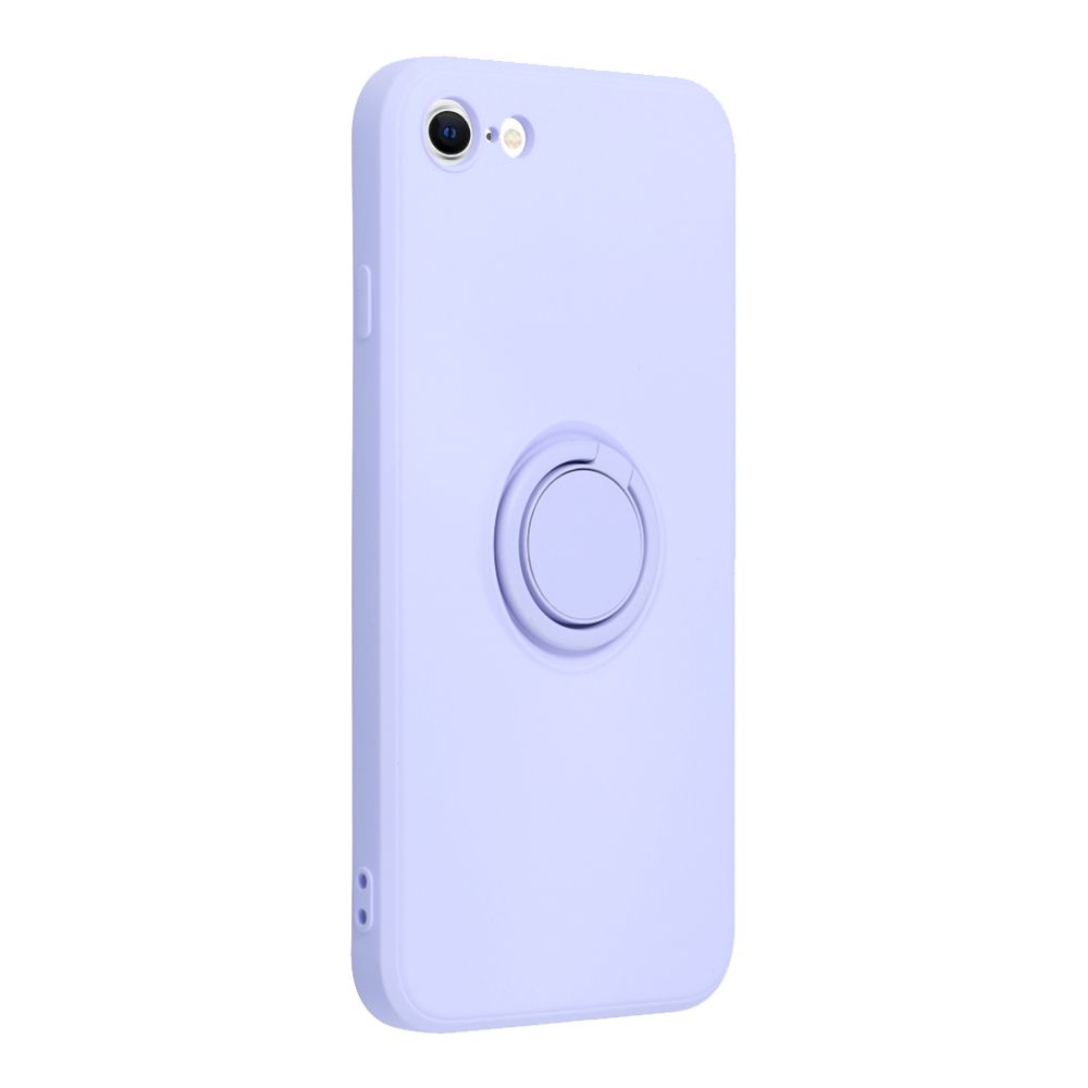 Silikoninen Suojakuori Renkaalla iPhone 7 / 8 / SE 2020 / SE 2022:lle violetti