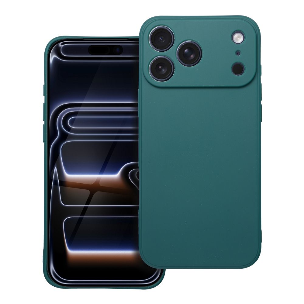Matt tummanvihreä Suojakuori iPhone 17 PRO MAX:lle