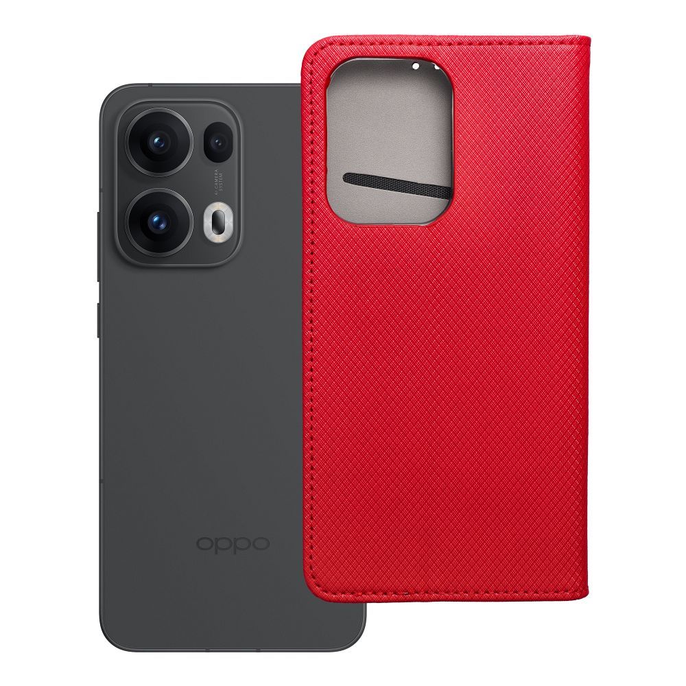 SMART CASE kirjakotelo OPPO RENO 13 PRO 5G punainen