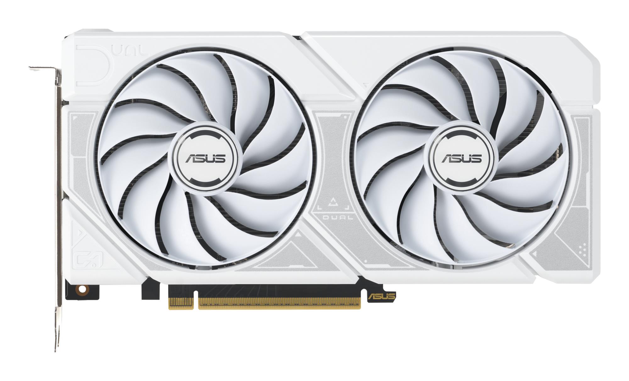 ASUS NVIDIA GeForce RTX 5060 Ti 16 GB GDDR7 128 bit PCI Express 5.0 Active DUAL-RTX5060TI-O16G-WHITE (Graphics Card)