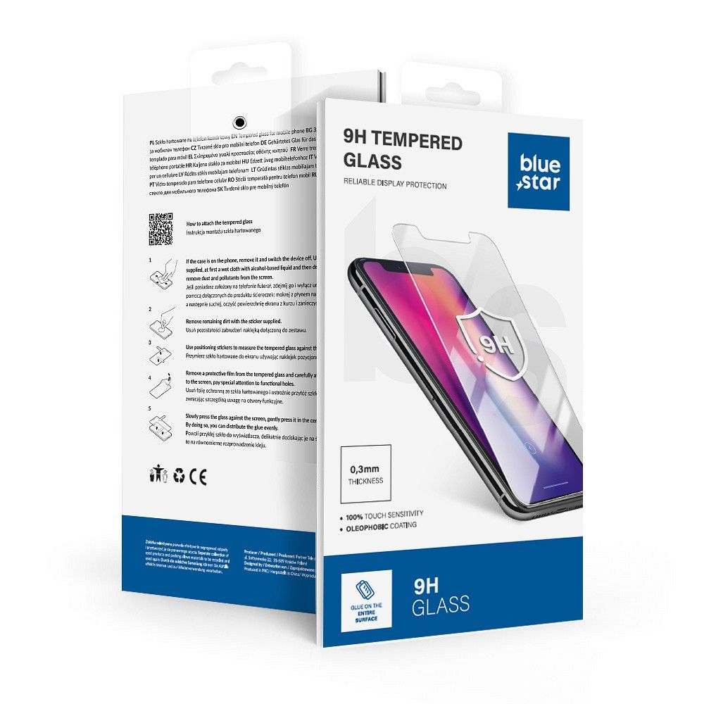 Panssarilasi Samsung Galaxy A57 5G:lle Blue Star