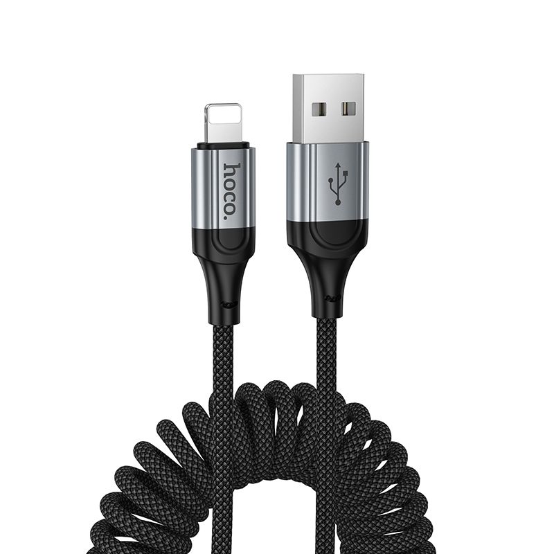 Hoco X121 kaapeli USB C - Lightning PD 27W 1,5 m musta