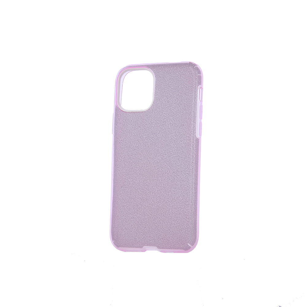 Glitter 3in1 suojakuori iPhone 11 Pro pinkki