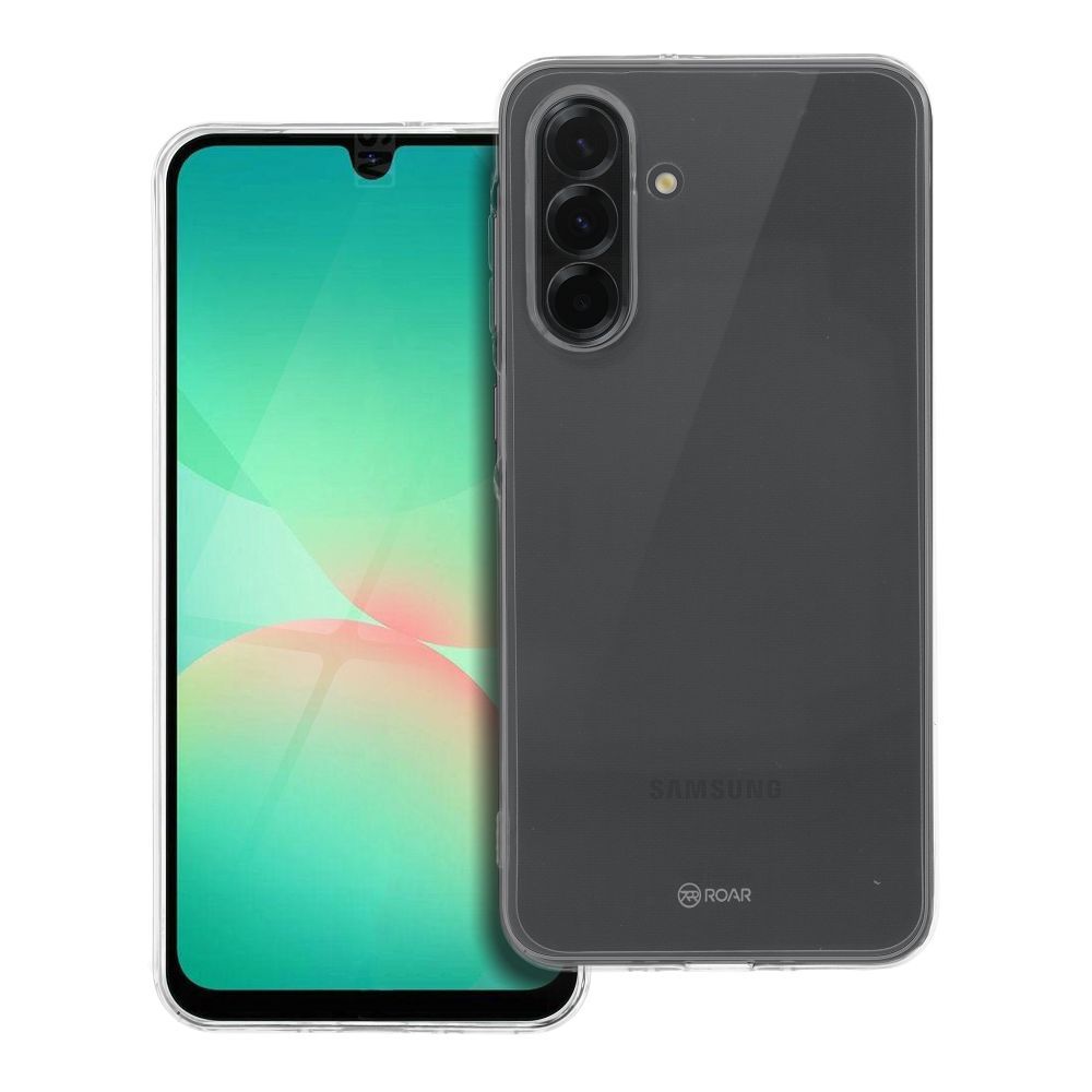 ROAR JELLY suojakuori Samsung A26 5G - läpinäkyvä