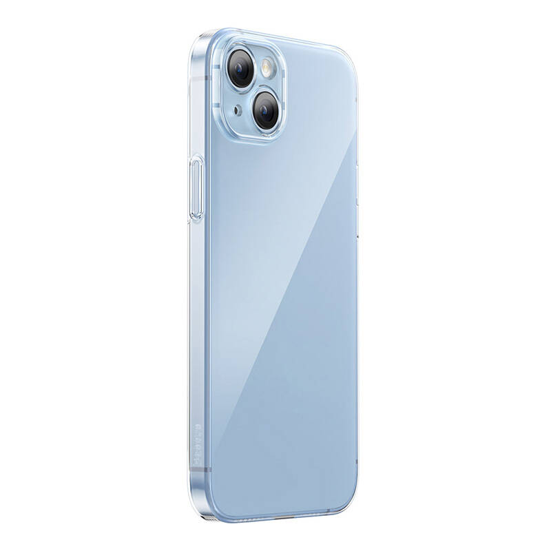 Baseus Crystal Series kotelo iPhone 14 Plus + karkaistu lasi