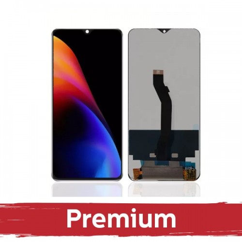 LCD-näyttö Xiaomi Redmi Note 8 Prolle musta OEM