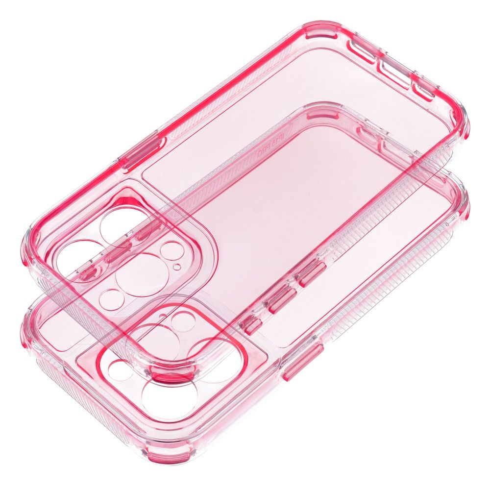 MATRIX CLEAR kotelo iPhone 16 Pro Max pinkki