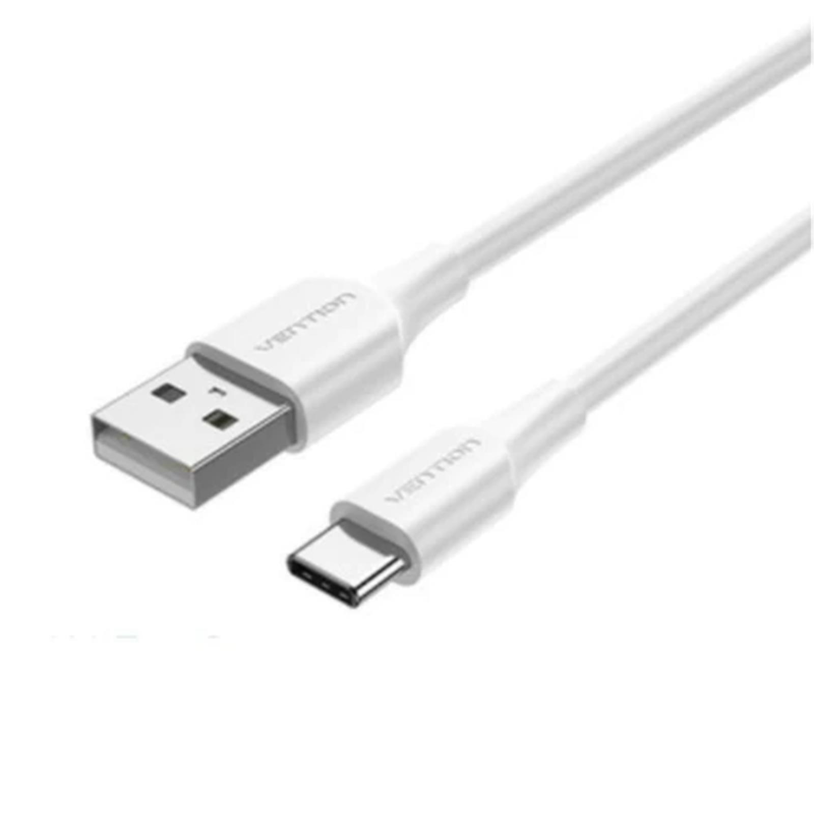Kaapeli USB-C–USB2.0 3A/1M valkoinen CTHWF VENTION