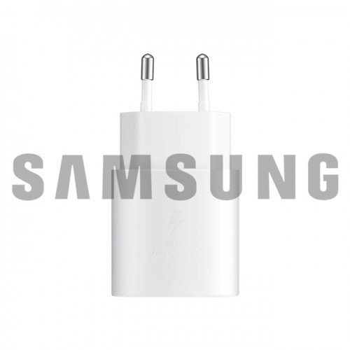 Laturi Samsung TA800NWE, valkoinen 25W (ilman pakkausta) / 100 % aito /