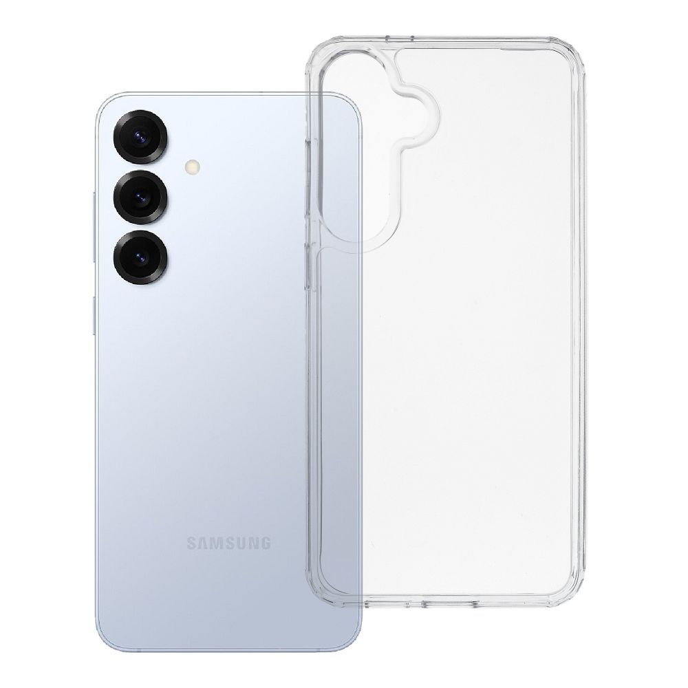 Suojakuori Samsung S25 Pluslle Super Clear Hybrid läpinäkyvä