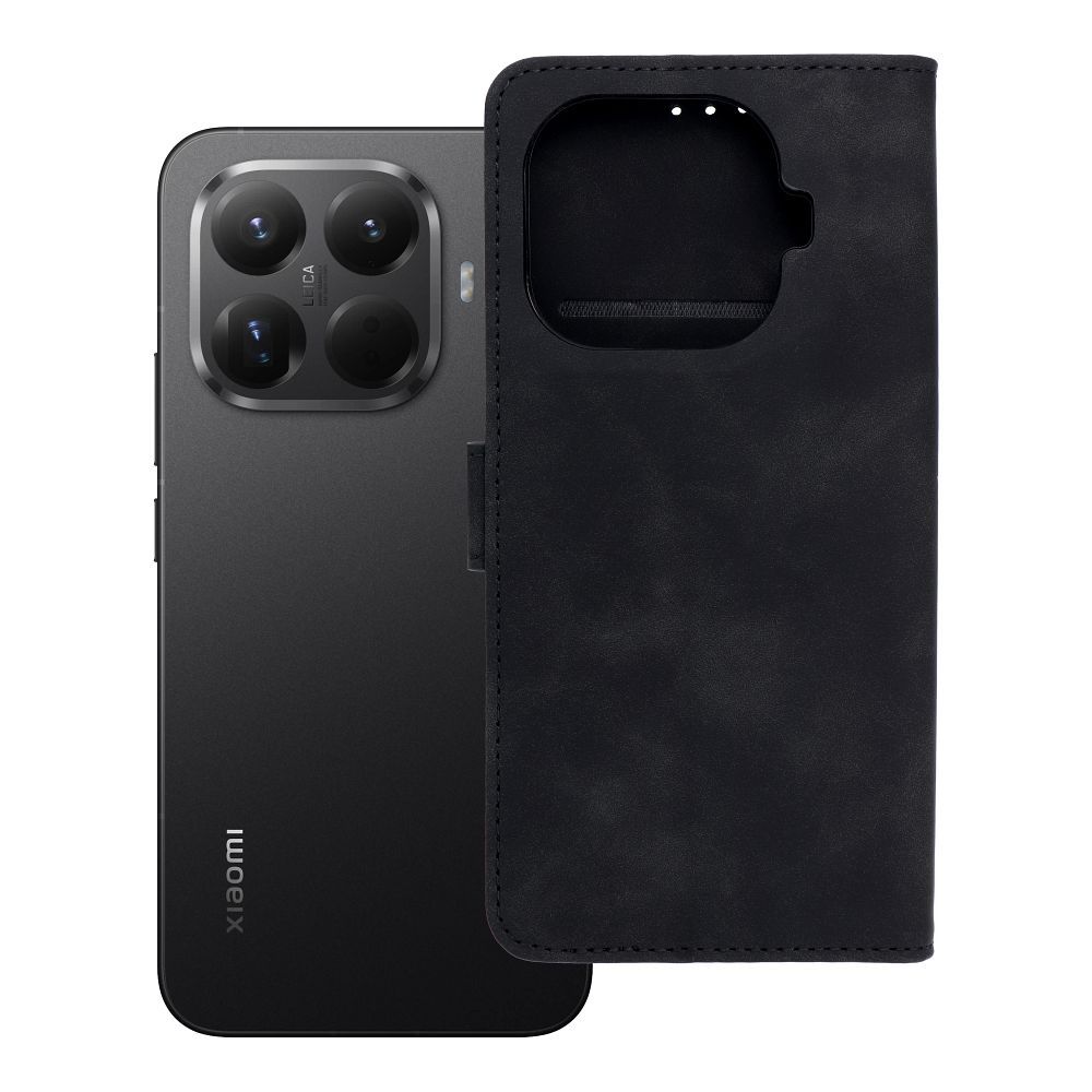 TENDER kirjamallinen kotelo puhelimelle XIAOMI 15T Pro musta