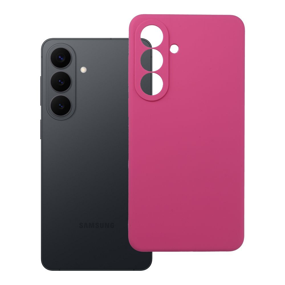 Case for Samsung S26 PLUS Silicone 2mm (camera protection) pink