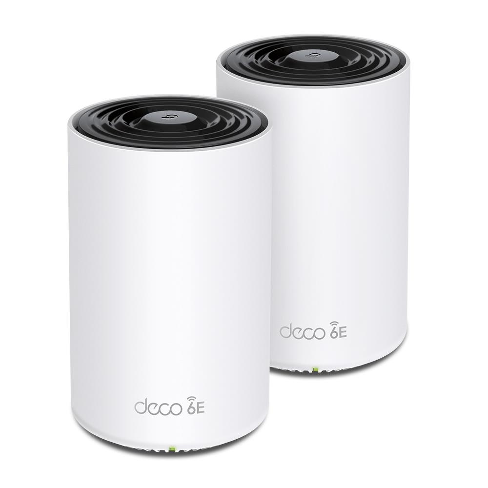 Langaton reititin TP-Link Deco XE75 Pro 5400Mbps Wi-Fi 6E Mesh 2-pack