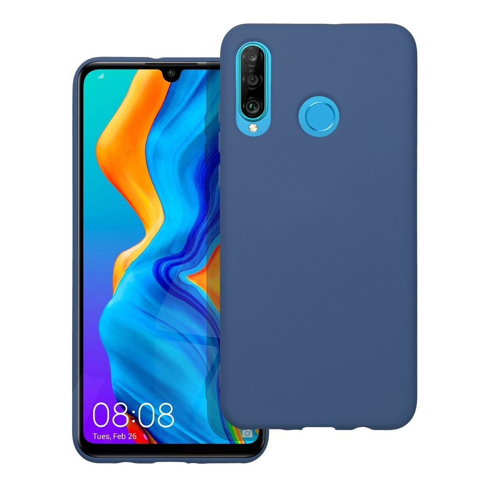 Case for Huawei P30 Lite Silicone blue