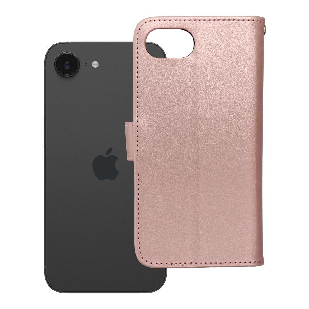 MEZZO kirjakotelo IPHONE 16e:lle (SE 4 2025) nalle ruusukulta