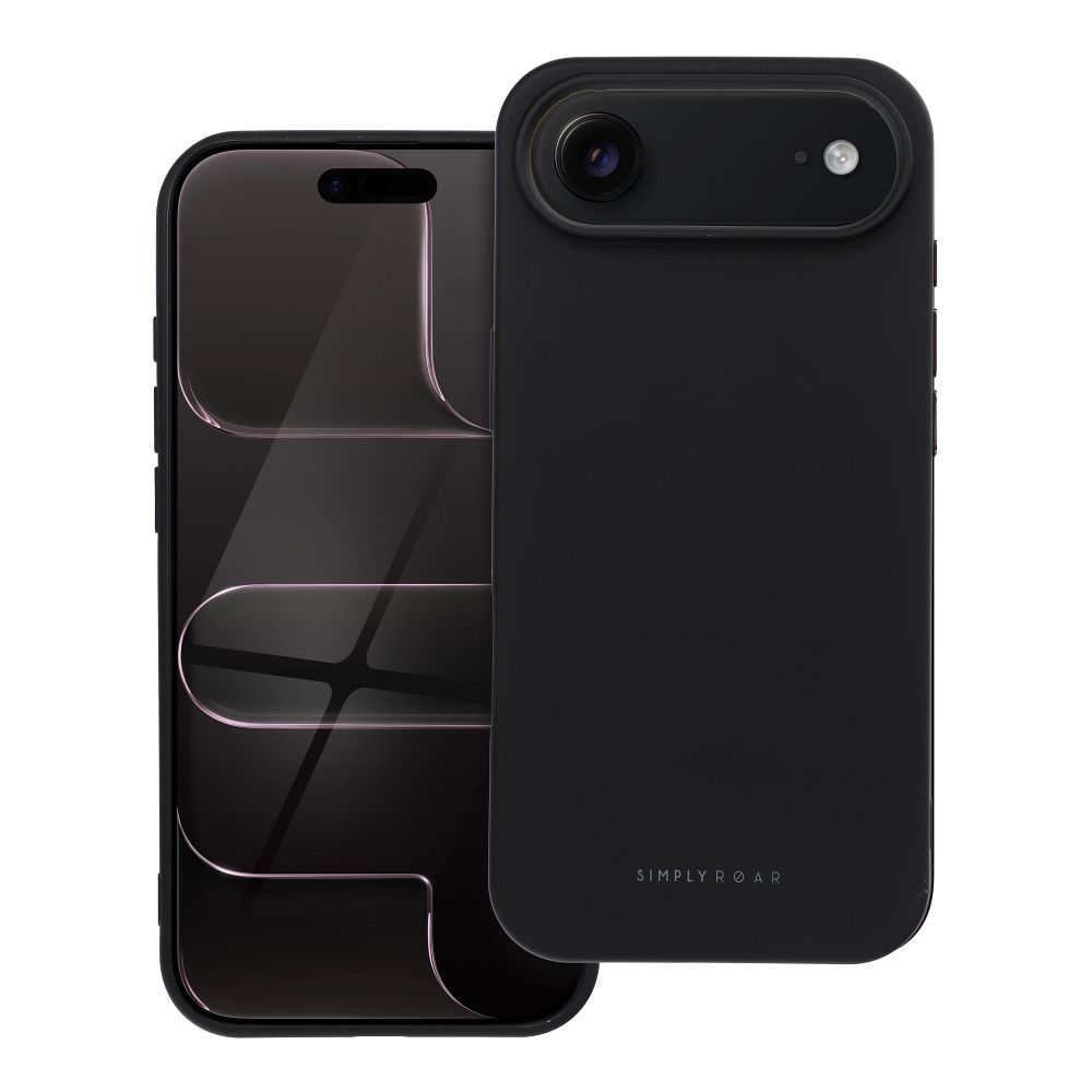 Roar Space kuori iPhone 17 Air musta