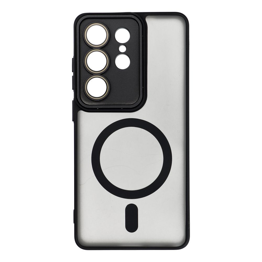 Suojakuori Samsung S26 ULTRA:lle Variete Mag Cover yhteensopiva MagSafen kanssa musta