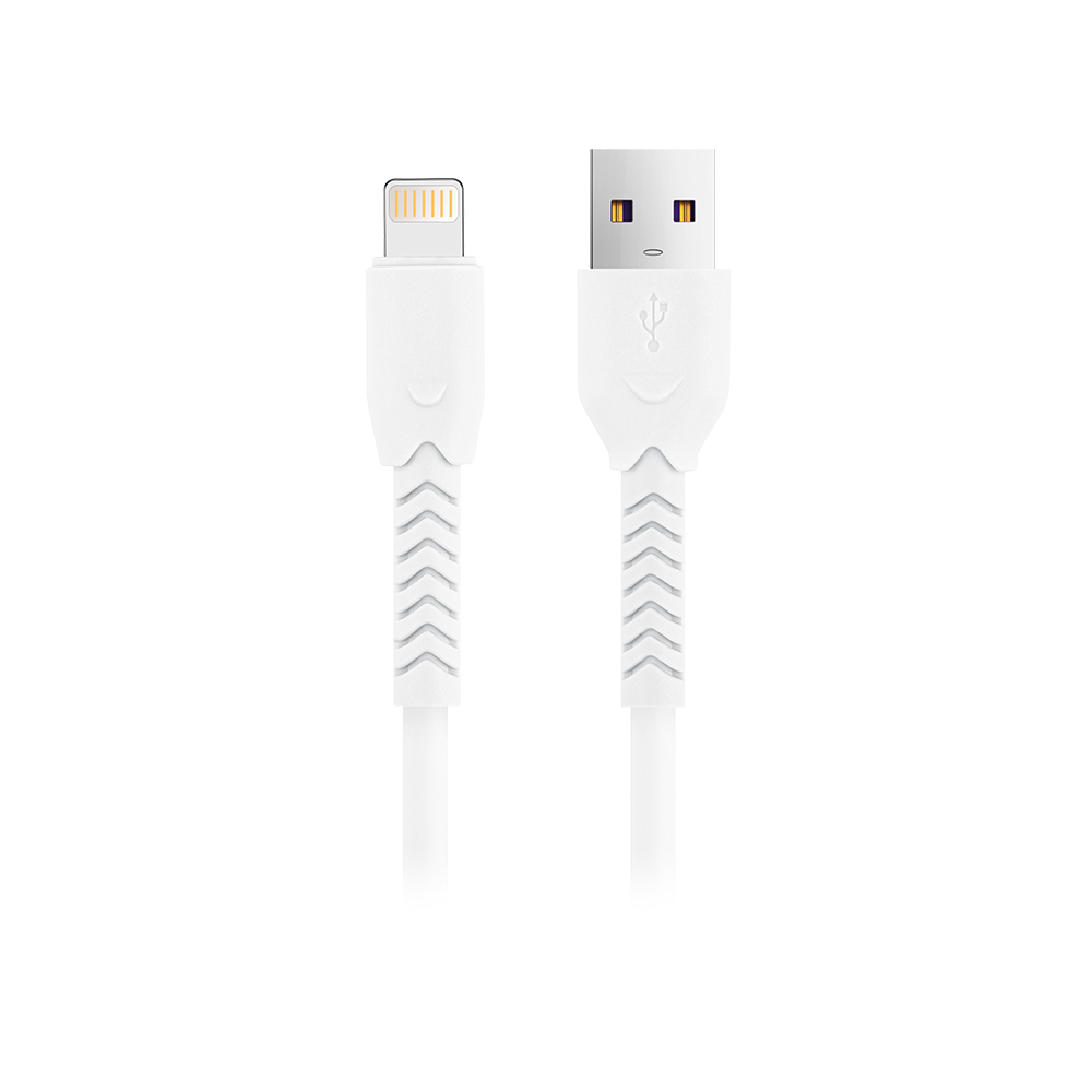 Maxlife MXUC-04 kaapeli USB - Lightning 1,0 m 3A valkoinen