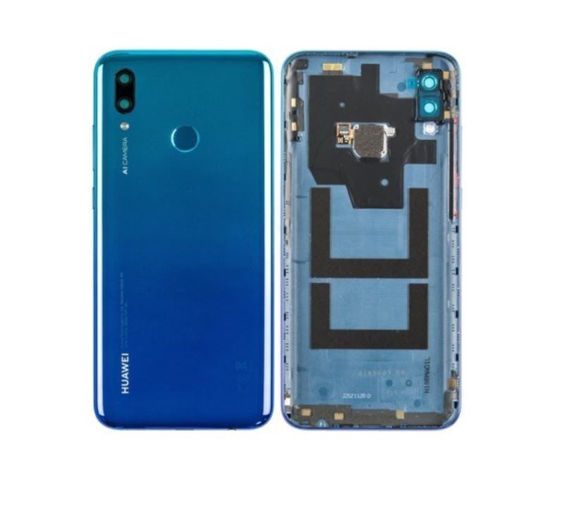 Takakuori Huawei P Smart 2019:lle Aurora Blue alkuperäinen (käytetty Grade B)