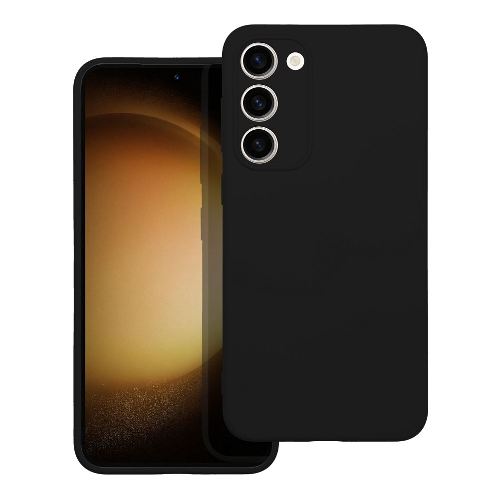 Silikoninen Suojakuori Samsung S23 PLUS:lle musta