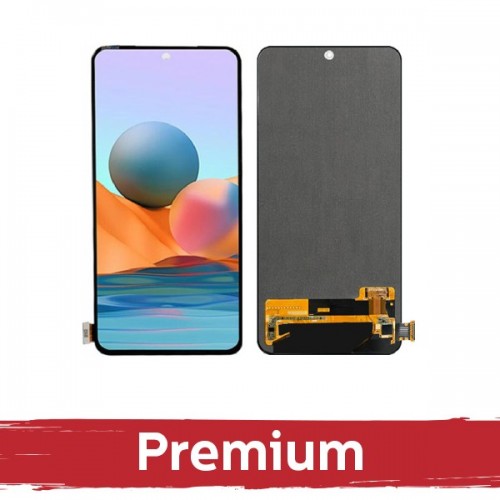 LCD-näyttö Xiaomi Redmi Note 10 Prolle (4G) / Note 12 Pro (4G) musta OEM